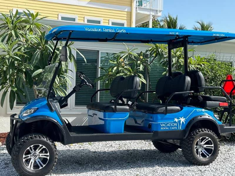 Rental Golf Cart Vacation rental golf cart with six seats
